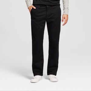 Goodfellow & Co. Men’s Every Wear Straight Fit Chino Pants | Black | Size 30x32